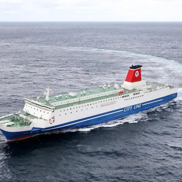 Meimon Taiyo Ferry 2nd sailing from Osaka to Kitakyushu, hotel i Osaka