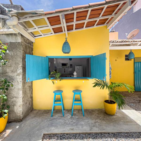 Pipa Beach House Chalés, localizada ao lado do Mirante Sunset Bar