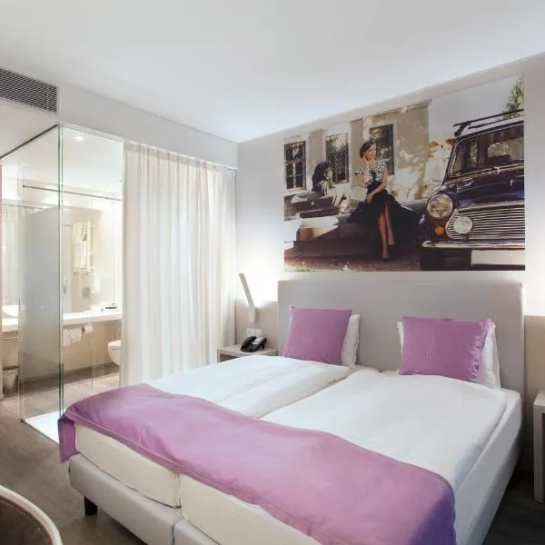 卢加诺城市酒店，位于卢加诺的酒店