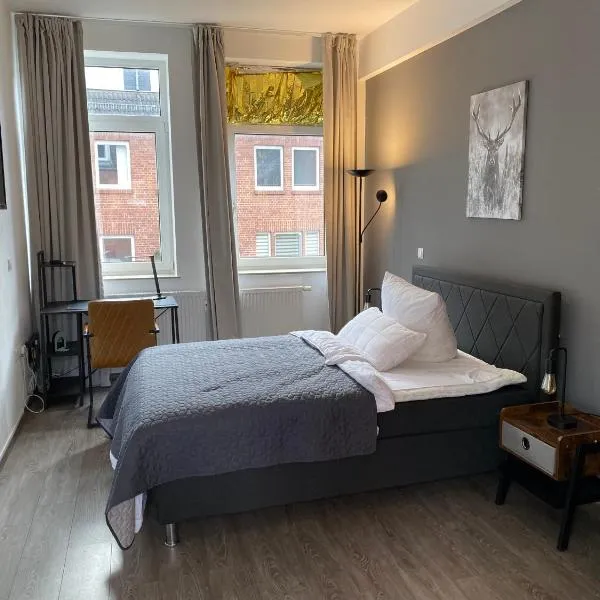 Apartment an der Weserpromenade - Schlachte - Parkplätze，位于不莱梅的酒店