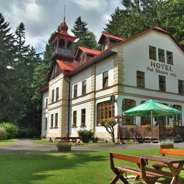 Hotel pod Šikmou Věží, hotel v destinaci Jičín