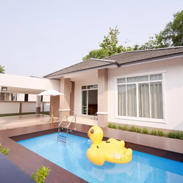 Blue cat Pool Villa, hotel v destinaci Chanthaburi