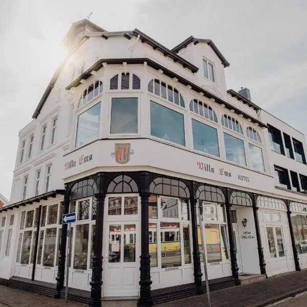 Hotel Villa Ems, хотел в Боркум