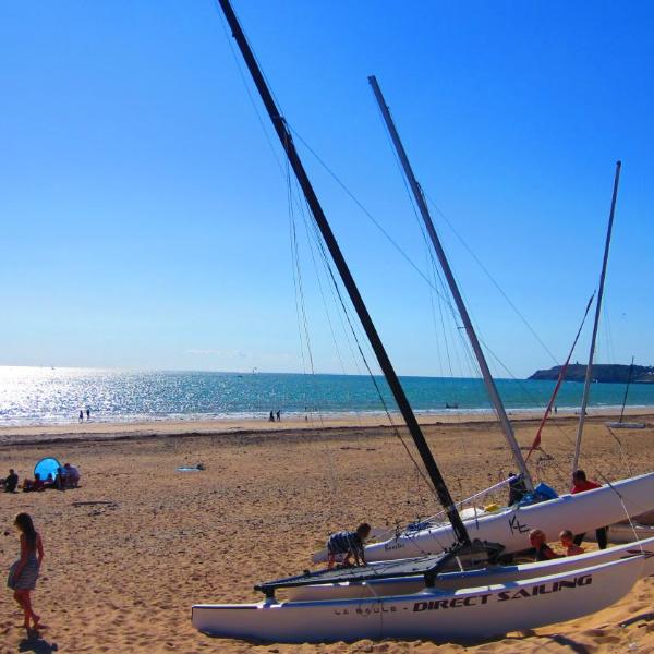 Maison avec jardin à 80 m de la plage de Barneville-Carteret