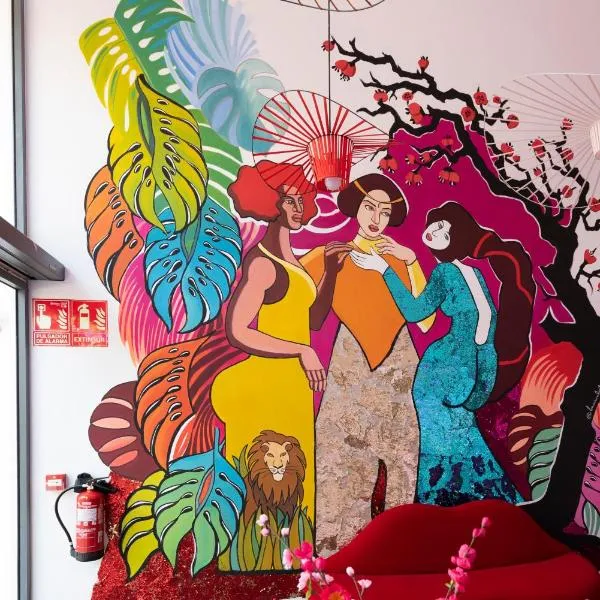 Hostelle - Women only hostel Barcelona、バルセロナのホテル