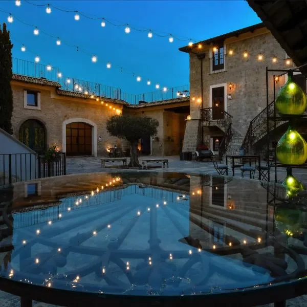 Masseria del Carmine Maggiore 1817、ポッツオーリのホテル