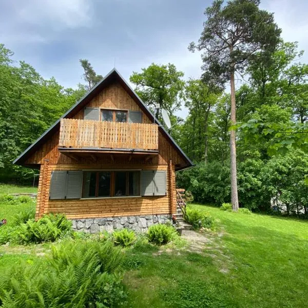 Wooden house in the nature, hotell sihtkohas Modra