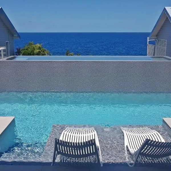Blue Haven Villas Guadeloupe Villa Blue Star, hotel i Bouillante