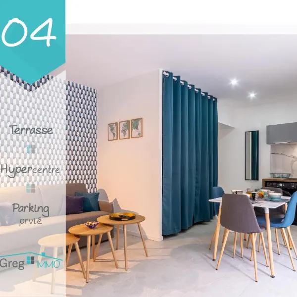 Le 04-GregIMMO-Appart'Hôtel, hotel in Montbéliard
