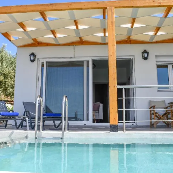 Vrachos Nature Lodges Thyme 1, Private pool, ξενοδοχείο στην Αγία Γαλήνη