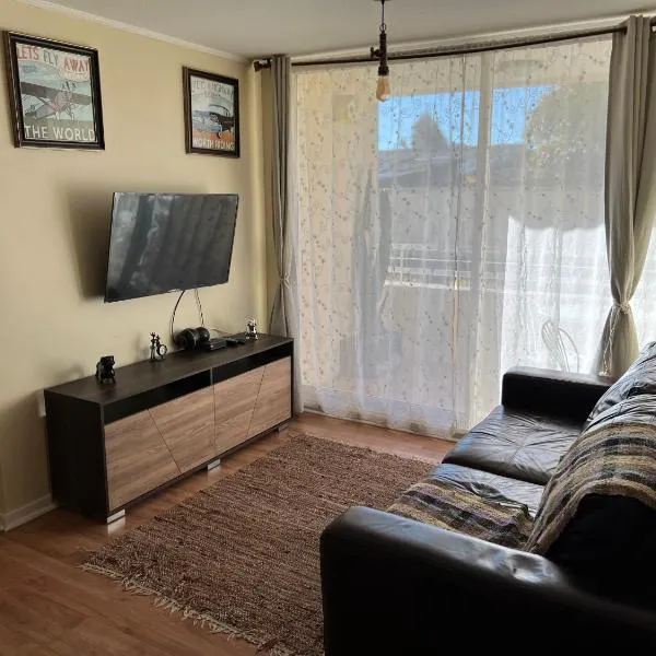 Departamento - Place - king Home - Factura - Central - Empresas - Parking - Wifi, khách sạn ở Chillán
