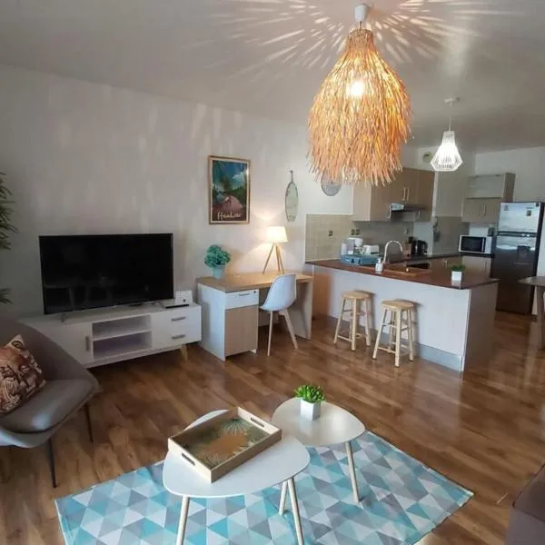 Large apartment with sea view and Papeete, hotell Papeetes