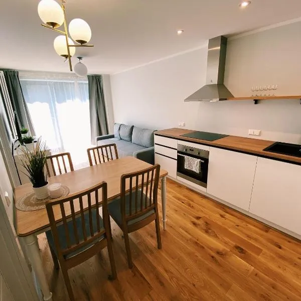 Albatross Mini - 2 Room Seaside Air-conditioned Apartment with Balcony、Ķesterciemsのホテル