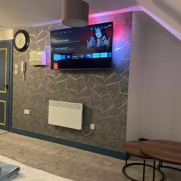 Lovely studio apartment located in Birmingham，位于伯明翰的酒店