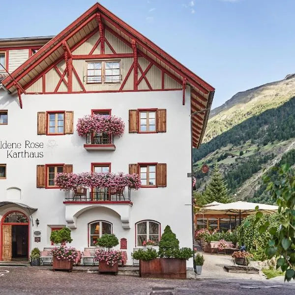 Goldene Rose Karthaus a member of Small Luxury Hotels of the World, hotel a Senales