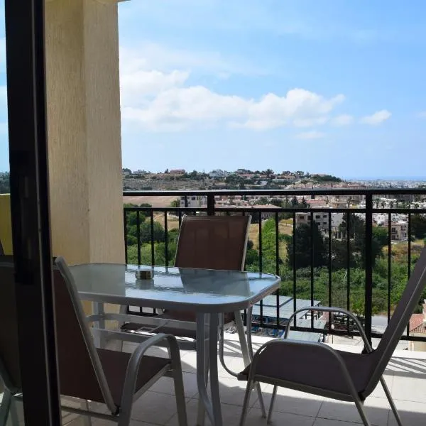Eden Heights Sea View Apartment 502 - By IMH Travel & Tours, hotel in Paphos