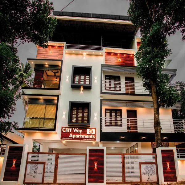 Cliff Way Apartments, hotel v destinaci Varkala