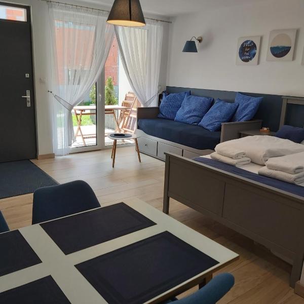 Apartament Niebieski z tarasem,do dyspozycji rowery