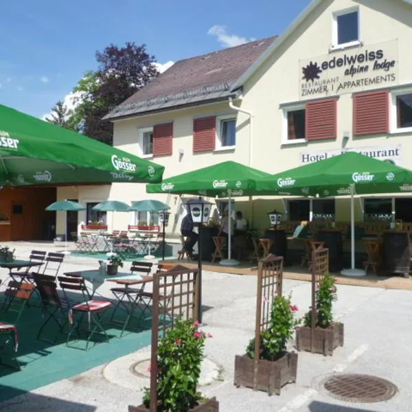 Hotel & Restaurant Edelweiss Alpine Lodge, hotel in Hinterstoder