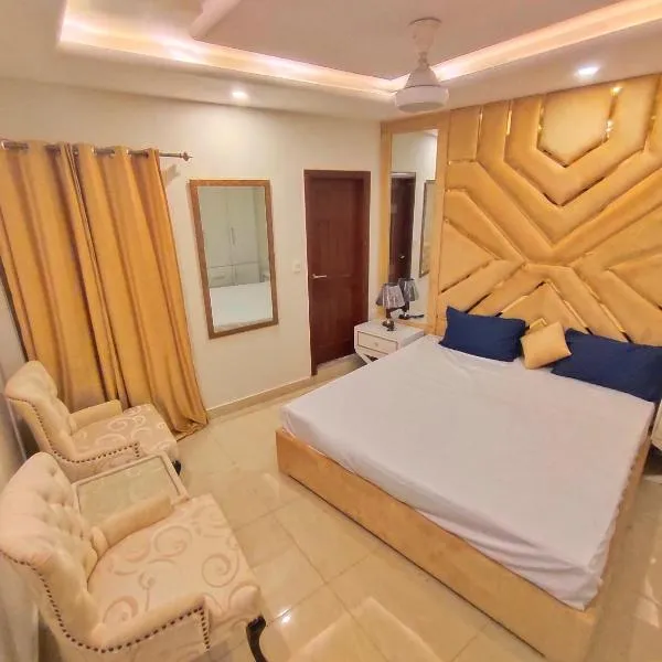 Luxurious & Comfy 1BHK Apartment, Wifi & SmartTV., hotel in Islamabad
