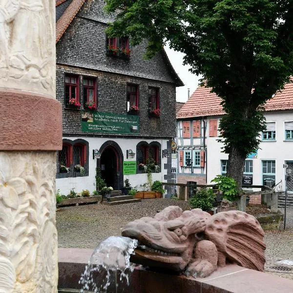 Burgmannenhaus, hotel in Steinau an der Straße