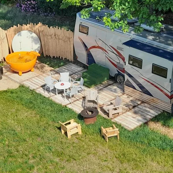 Kromven On Wheels, hotel in Merksplas