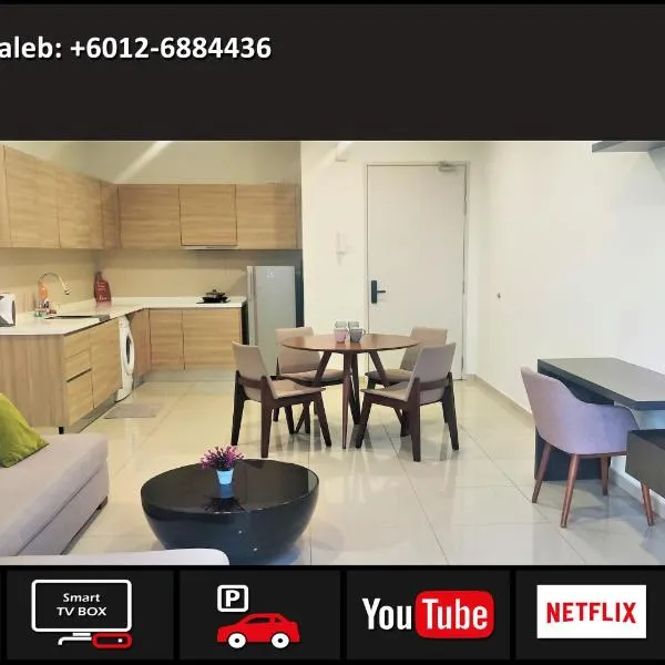 i-City-Casa Joy - Wifi, Netflix - Movies, Parking, Sleeps 7 Pax, hotel v destinaci Kampong Padang Jawa