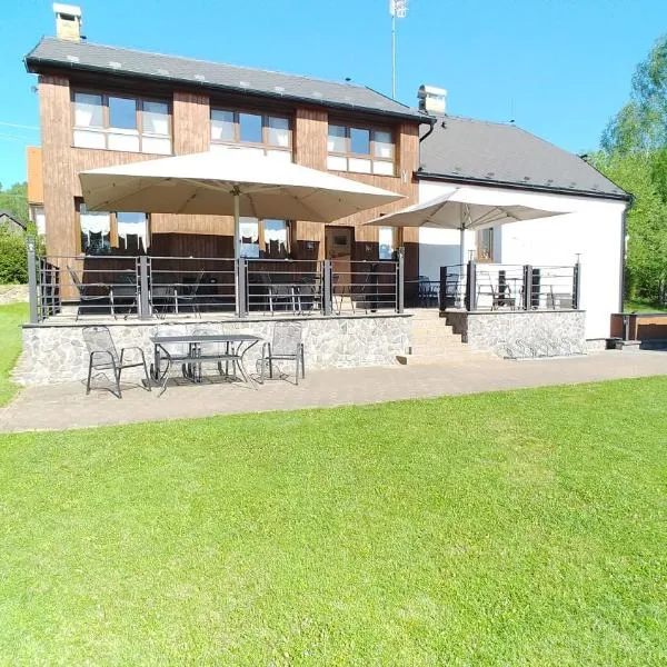 Penzion Stříbrný vítr, hotel in Horní Planá