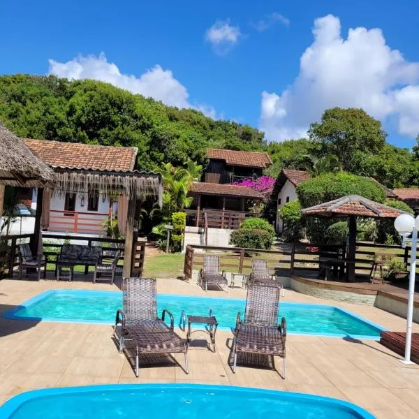 Pousada Mares do Santinho，位于弗洛里亚诺波利斯的酒店