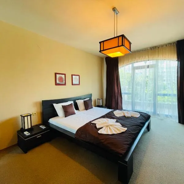 Luxury apartment whit sea view at Sunny Beach, hotel in Sunny Beach