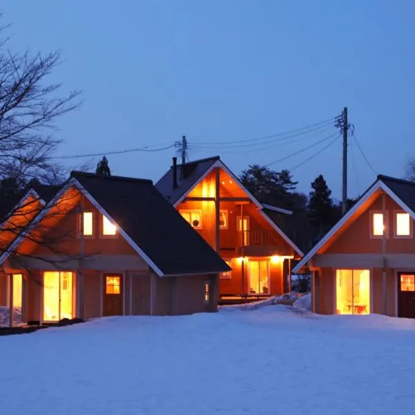 Log Cottage 白馬KIITOS, ξενοδοχείο στη Χακούμπα