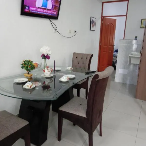 Departamento con servicios incluidos, equipado, hotel en Lima