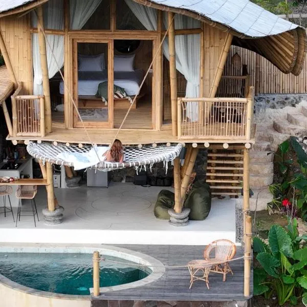 Kalma Bamboo Eco Lodge, Hotel in Kuta