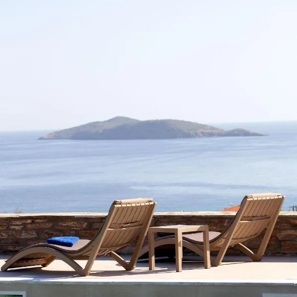 ELIA PRIVILEGED SUITES Andros ΑΝΔΡΟΣ, hotel din Ándros