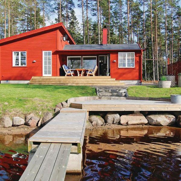 Nice Home In Vaggeryd With 2 Bedrooms, Sauna And Wifi