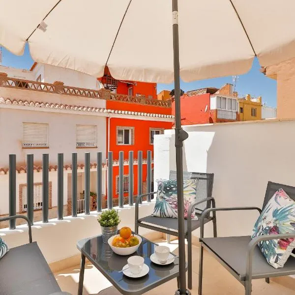C5 - El Palo Beach 2 Bedroom With Terrace, hotel en Málaga