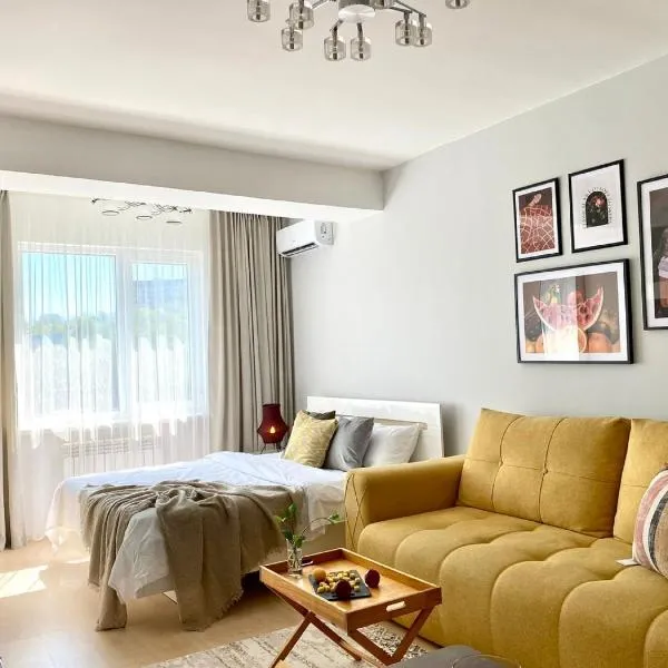 Apart Complex Молодежный из 21 отдельных апартаментов в центре города, hotel v destinaci Almaty