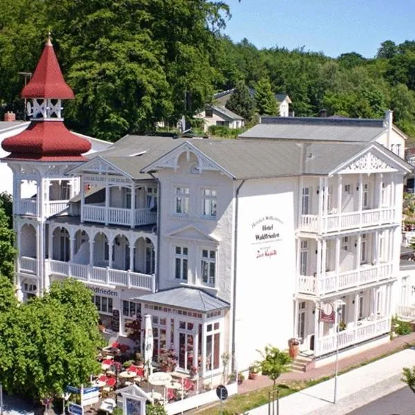 Viesnīca Hotel Villa Waldfrieden pilsētā Ostzēbāde Zellina