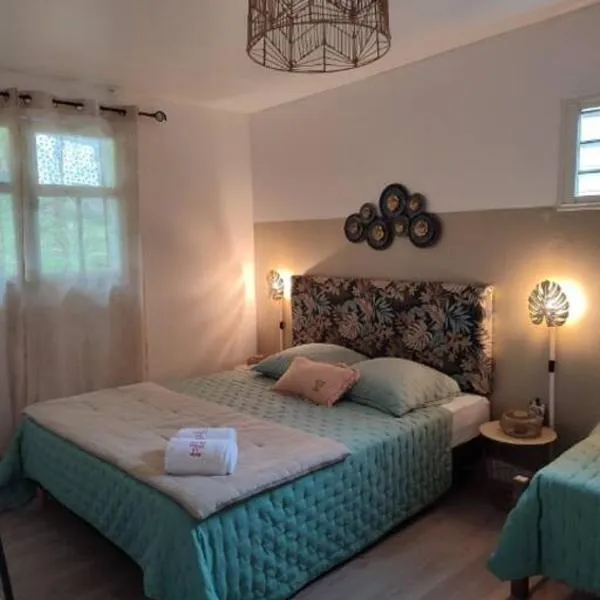 Entre Terre & Mer (Sainte rose)974, hotel in Sainte-Rose