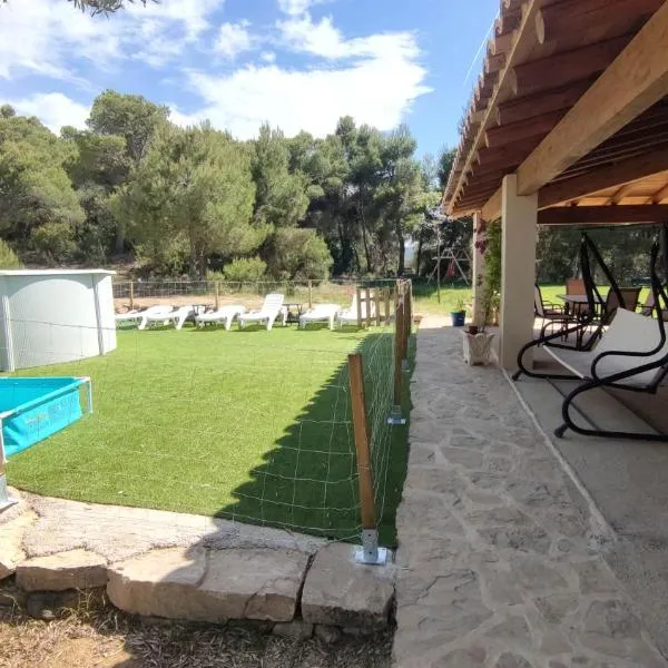 Mas del Olivar, hotel v destinaci La Portellada