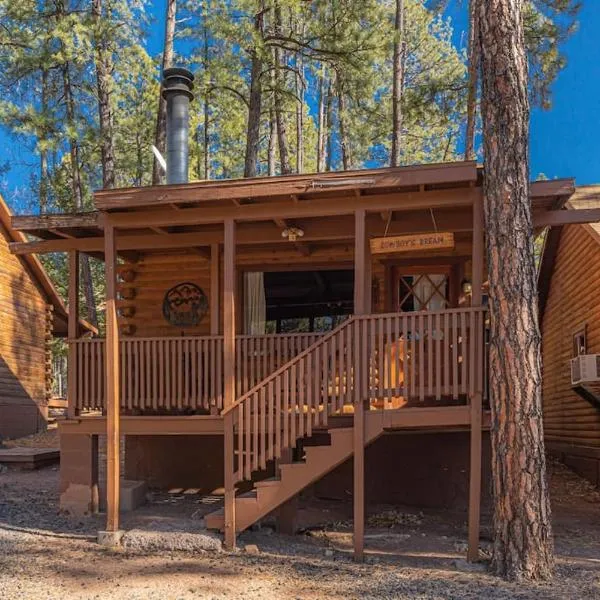Forest Cabin 4 Cowboys Dream, hotel v destinaci Payson