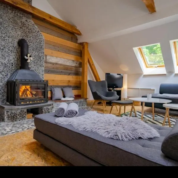 Apartment Ernestova hiša, hotel in Lokve