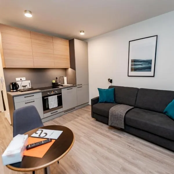 Apartments 4u: KAMPUS Upstairs Hradec Králové, hotell sihtkohas Hradec Králové