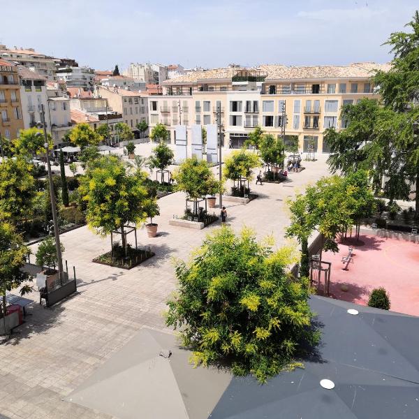 spacieux logement vieil antibes climatisé 5 minutes plages