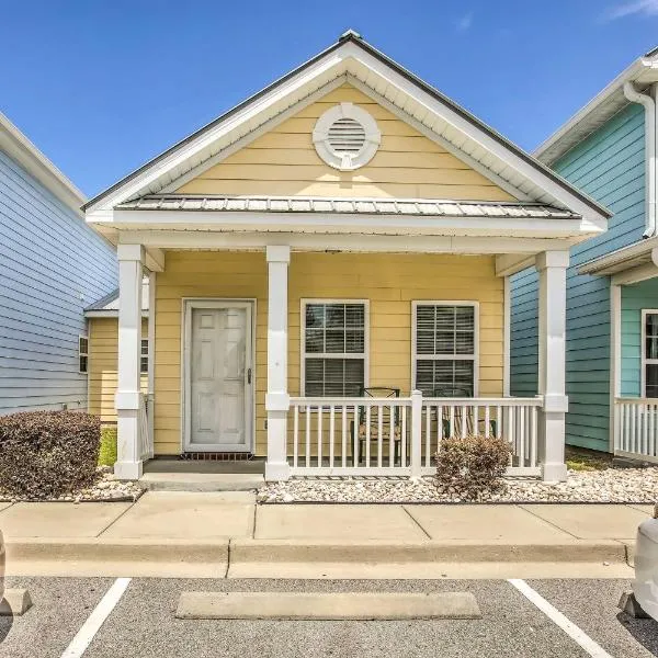 Walk to Ocean Myrtle Beach Home with Pool Access, hotel in Myrtle Beach