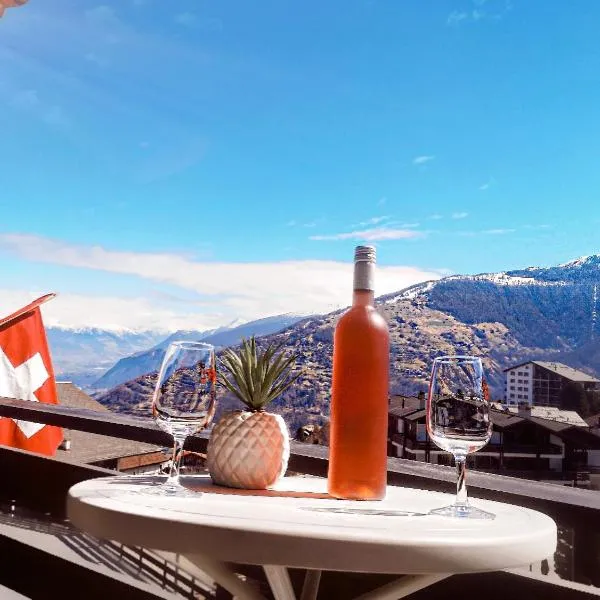 Superbe appartement au centre de la station, ξενοδοχείο σε Nendaz