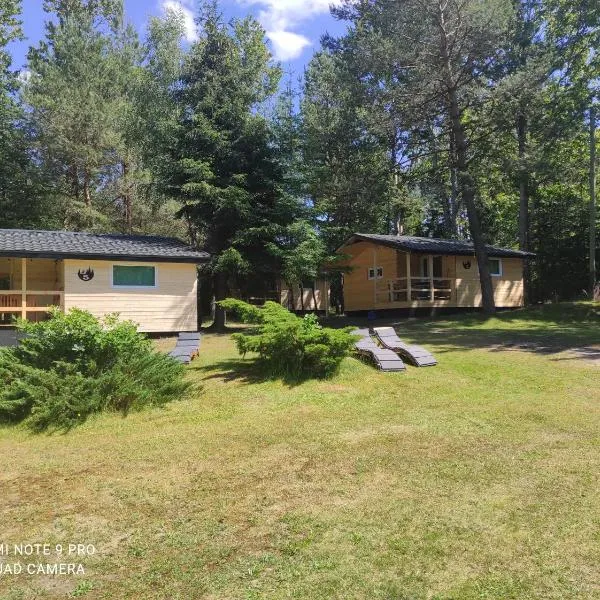 Rykowisko - domki całoroczne nad jeziorem i rzeką, hotel in Szczecinek