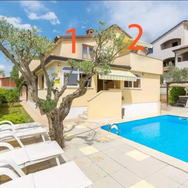 Gimy Villa&App 1 Porec, hotel in Gedići