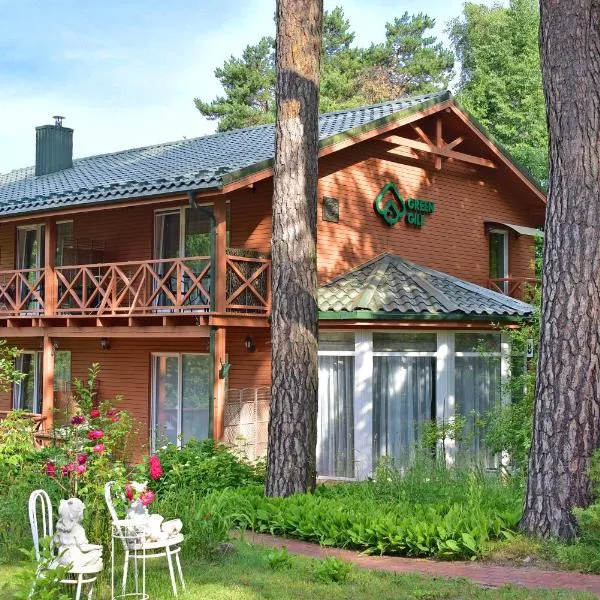 Green Gile Villa in Druskininkai Center, отель в Друскининкае