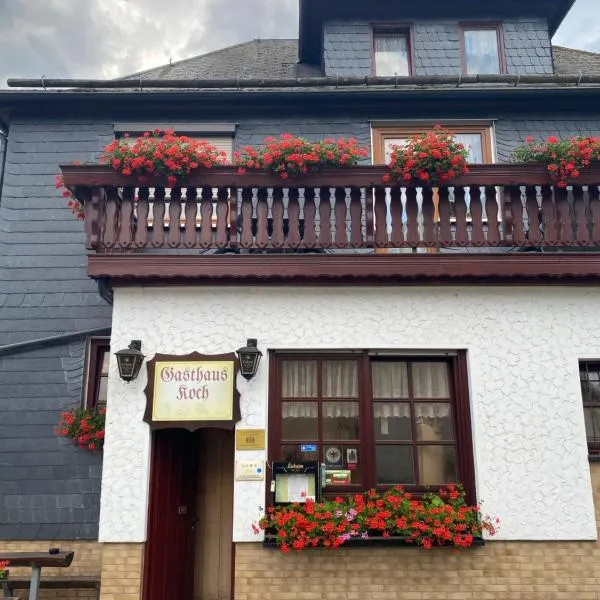 Gasthaus und Pension Koch,Cursdorf的飯店